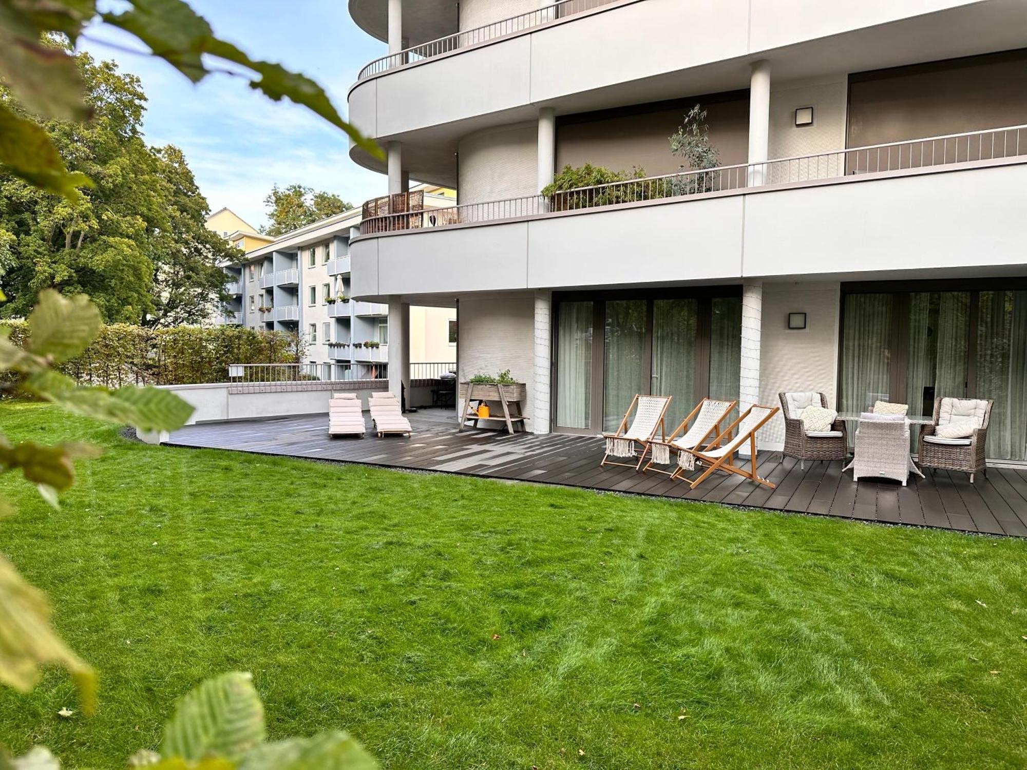 Stadtwohnung Mit Garten Kassel Luaran gambar